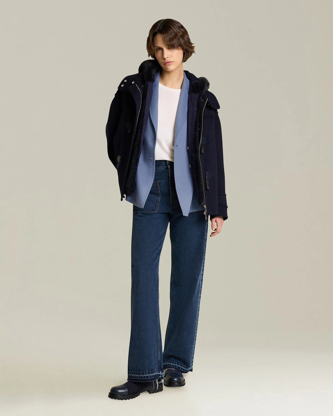 DOUBLE-BREASTED CASHMERE BLAZER - Image 5