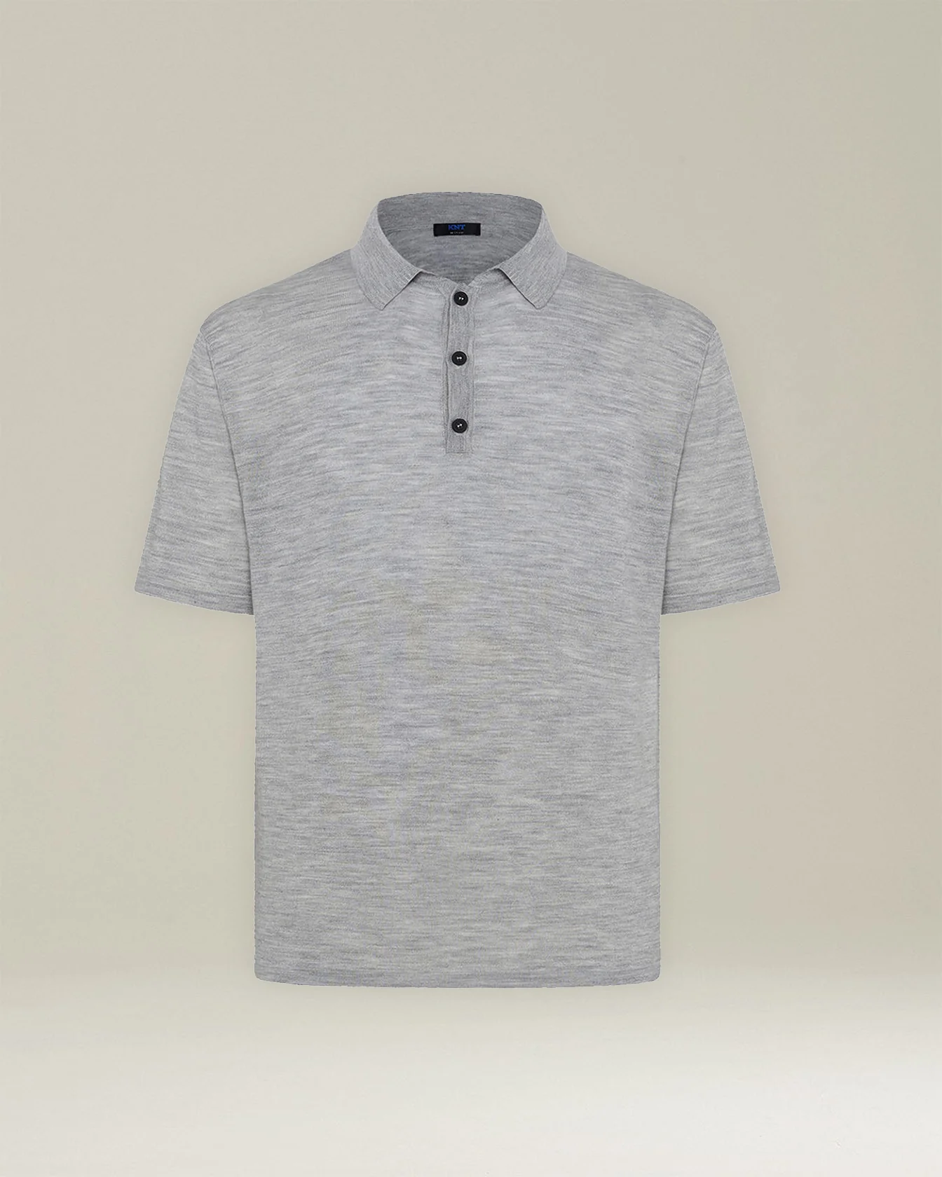DELUXE WOOL AND SILK POLO SHIRT