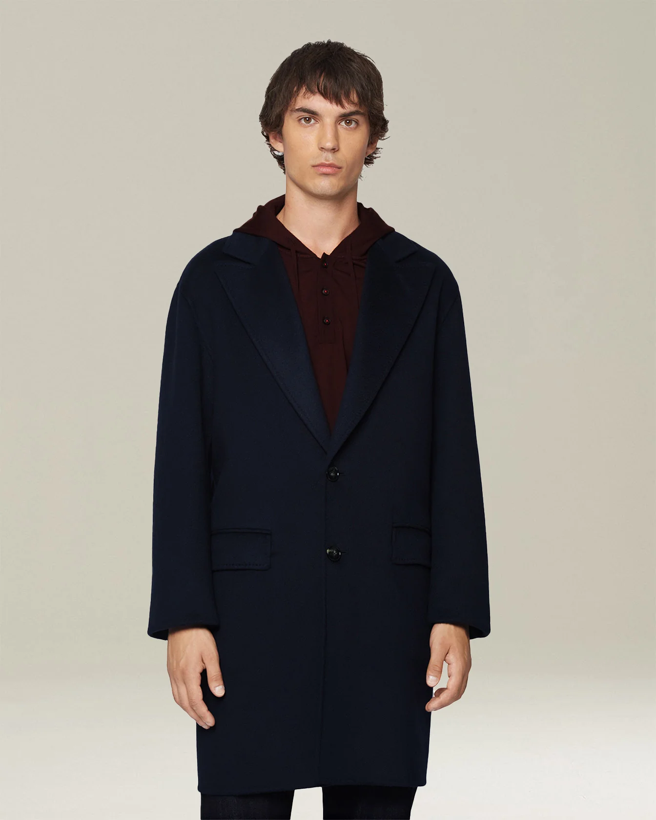 CASHMERE DOUBLE CLOTH COAT - Image 2