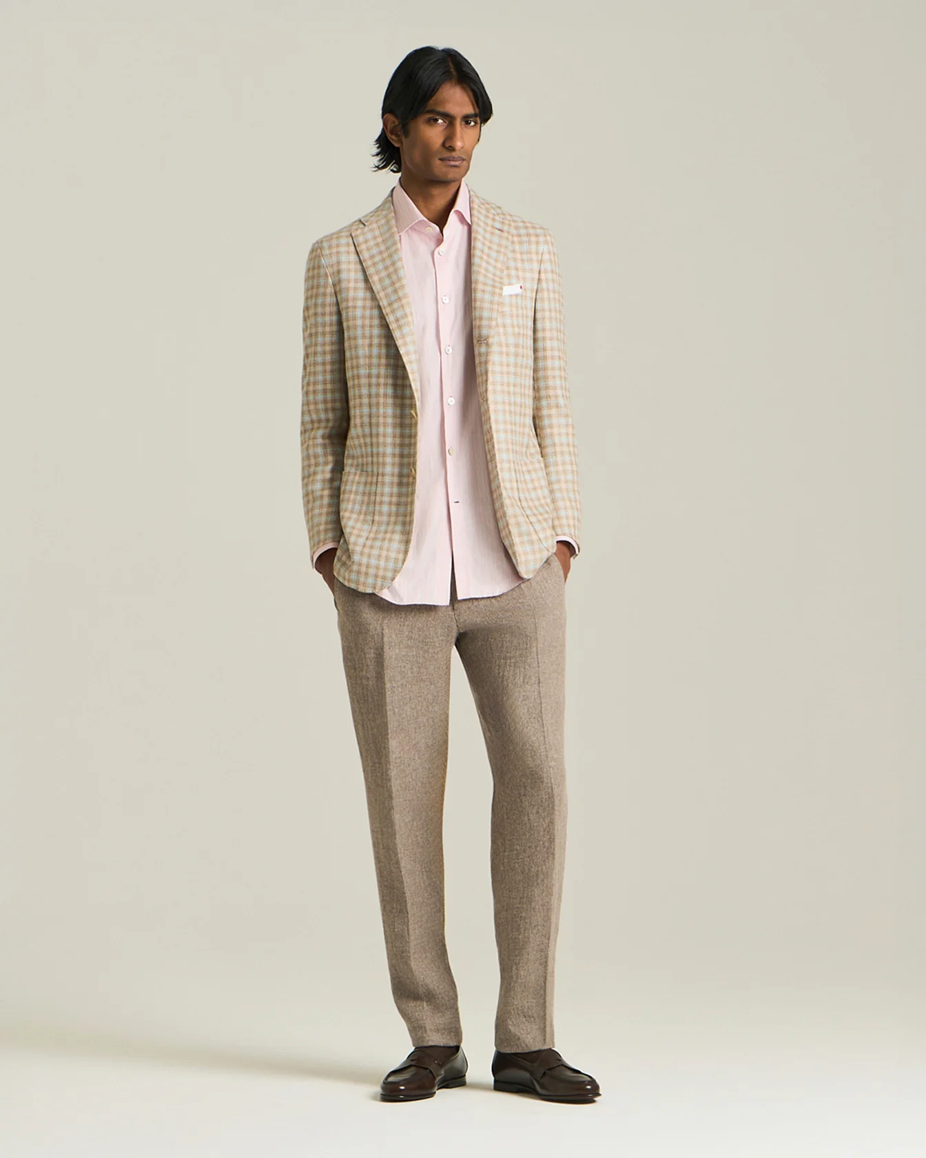 STRIPED COTTON SHIRT - Image 4