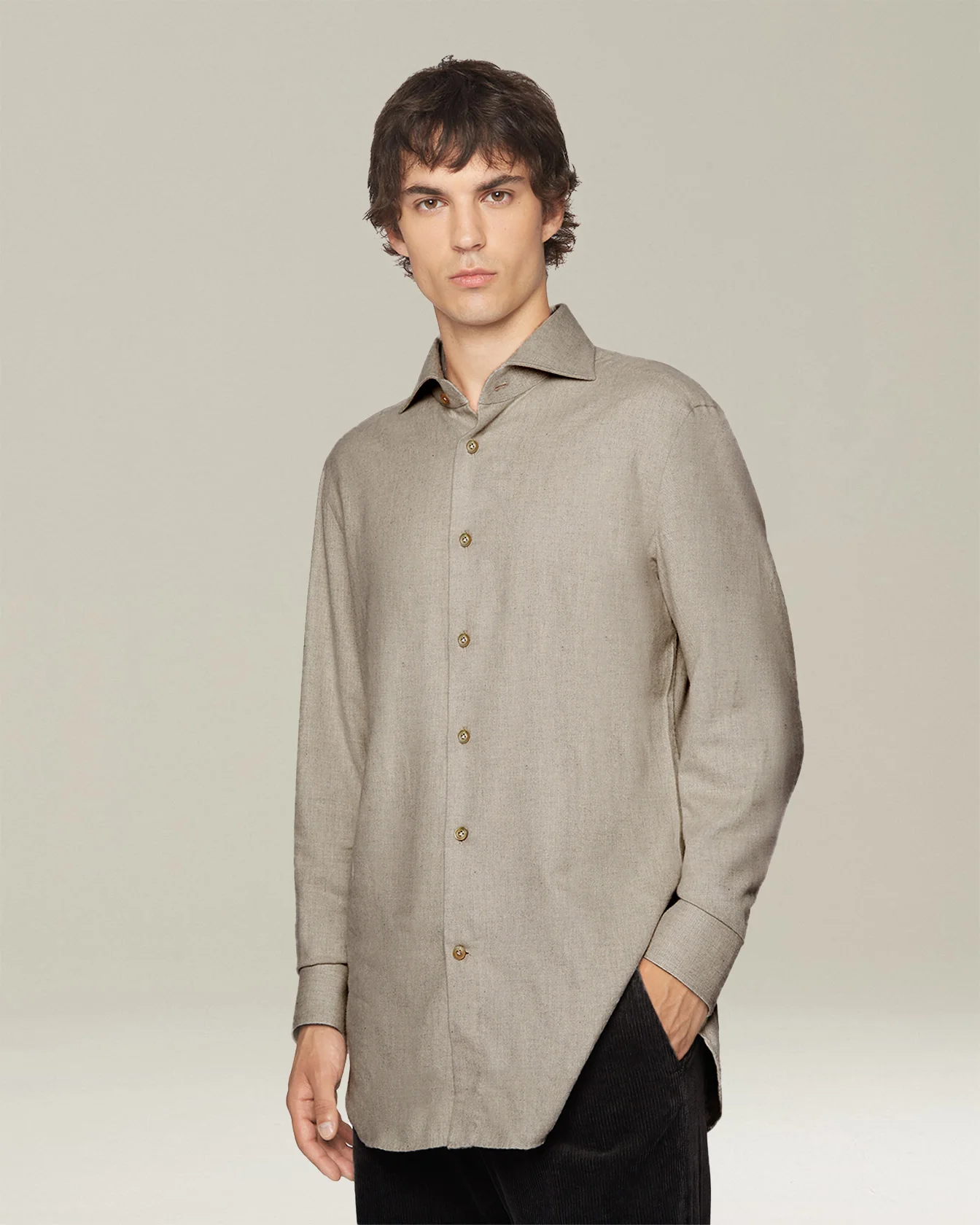 MONOCHROME FLANNEL SHIRT - Image 2