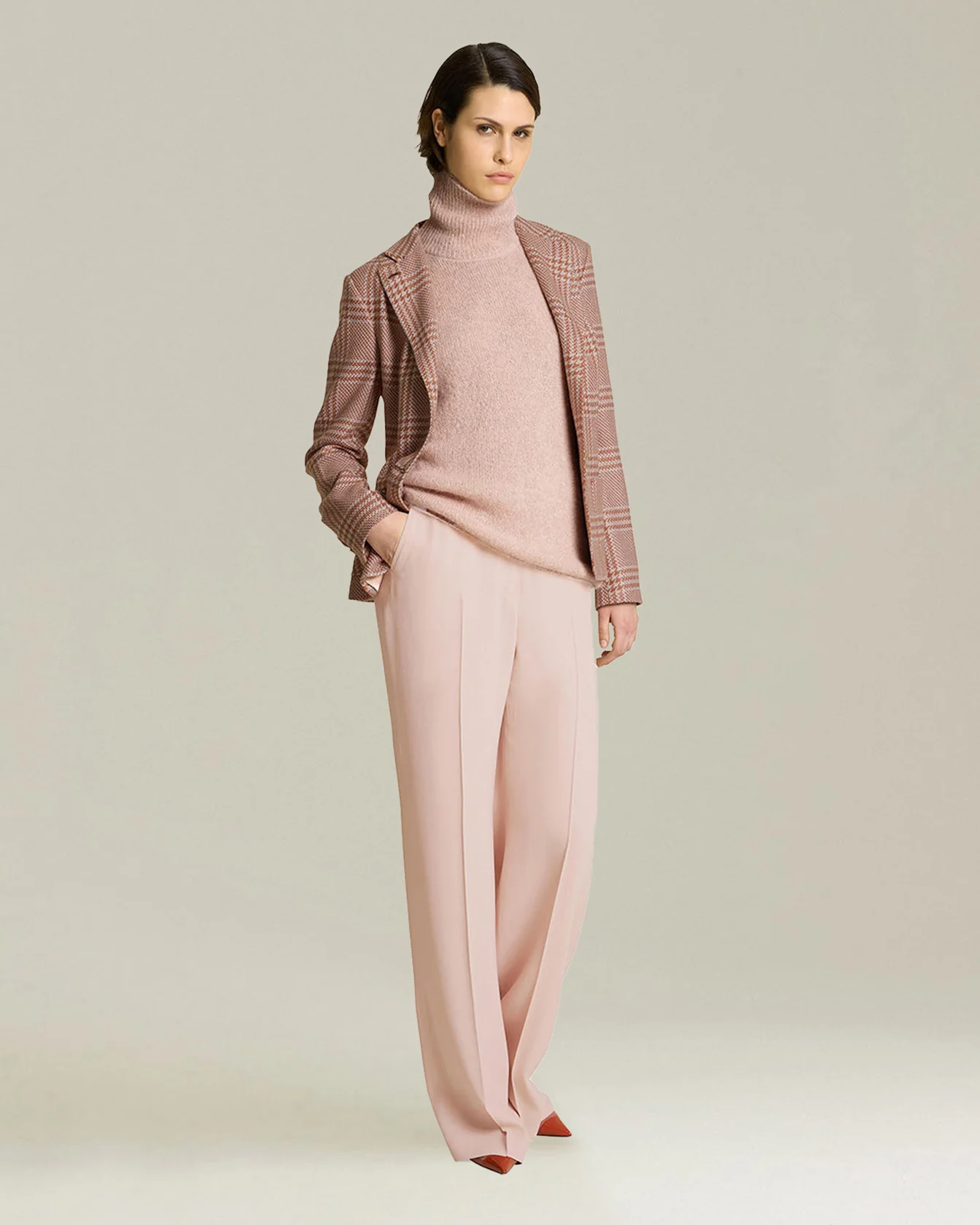 LIGHTWEIGHT SILK TROUSERS - Image 5