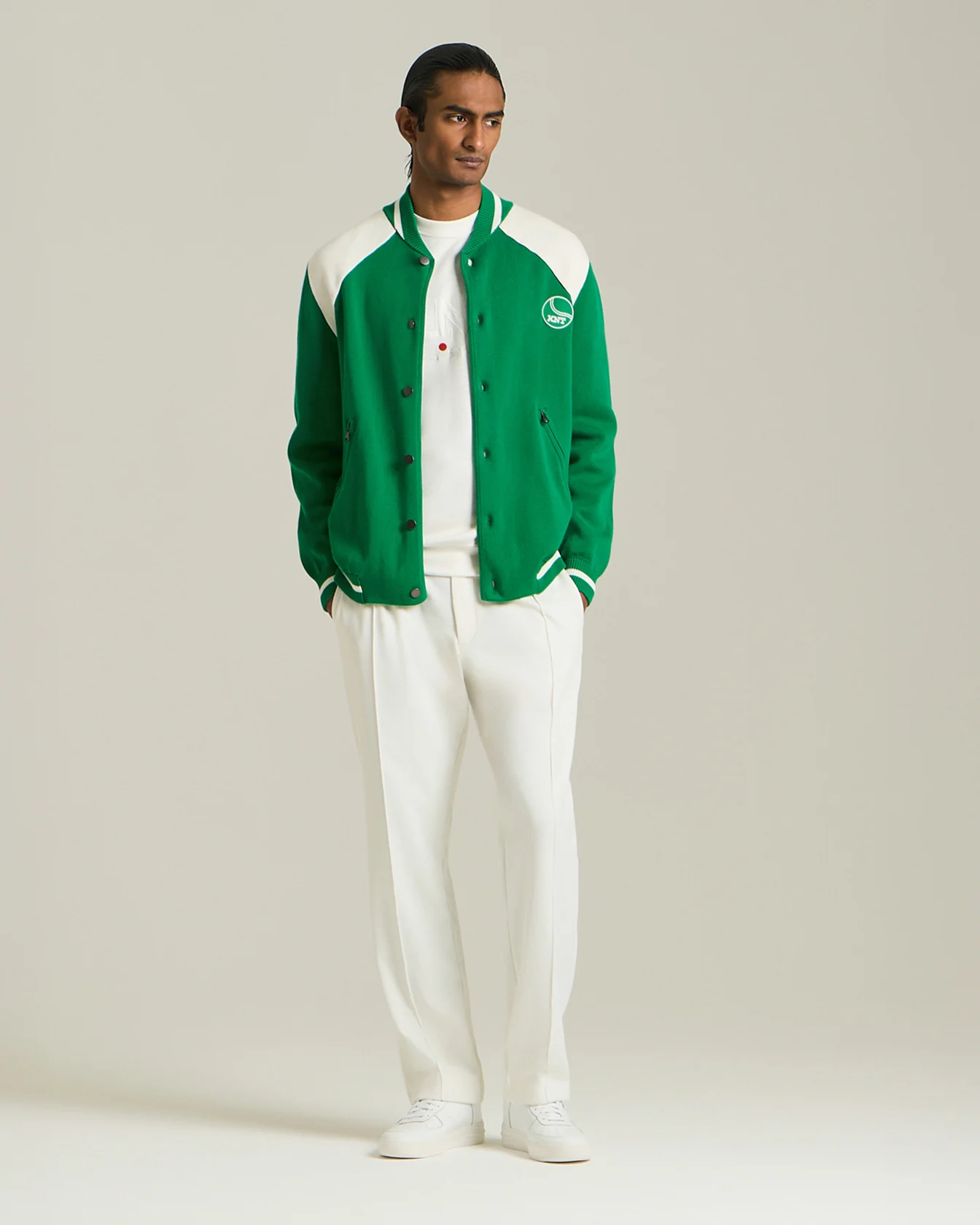 EFFORTLESS LUXE COTTON AND SILK TROUSERS - Image 4