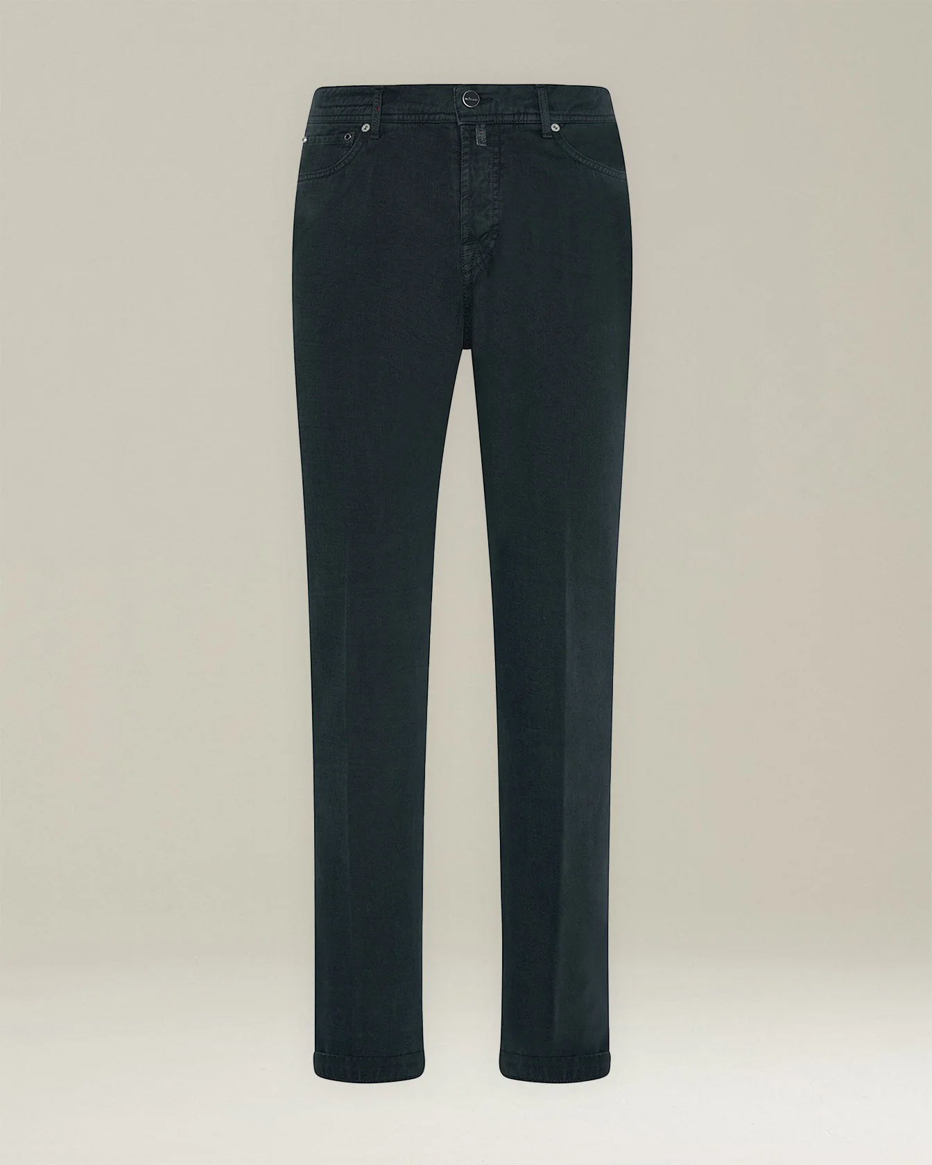 DENIM AND CASHMERE TAILORED JEANS