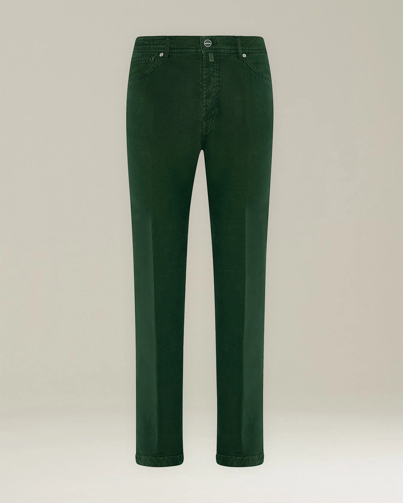 DENIM AND CASHMERE TAILORED JEANS