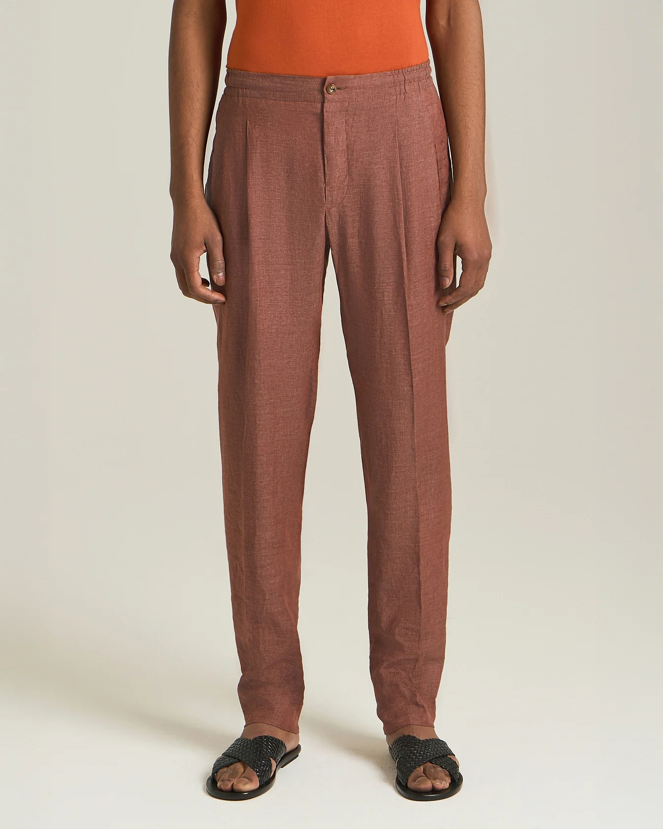 COMFORT LINEN TROUSERS - Image 2