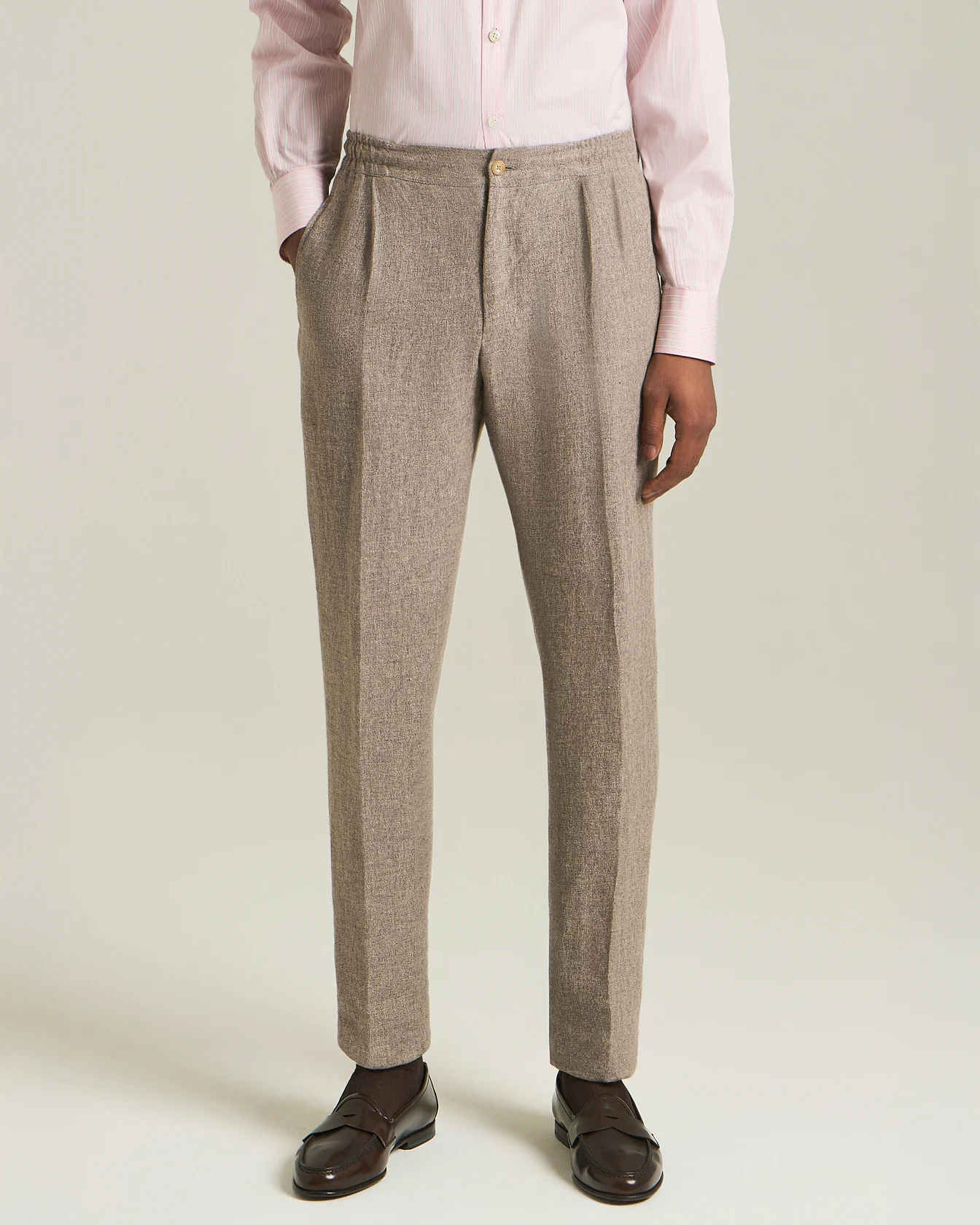 COMFORT LINEN TROUSERS - Image 2